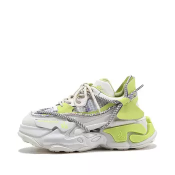 Кроссовки женские толстые низкие Bellalily, фиолетовый