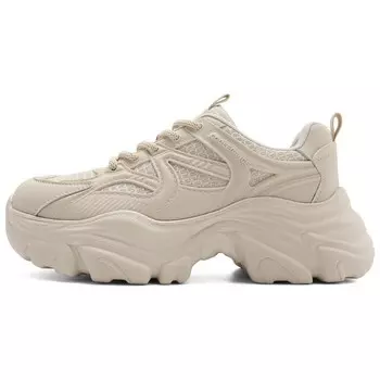 Кроссовки женские толстые низкие Belle, бежевый