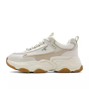 Кроссовки женские толстые низкие Belle, бежевый