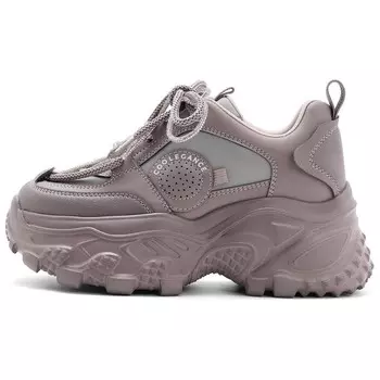 Кроссовки женские толстые низкие Belle, фиолетовый