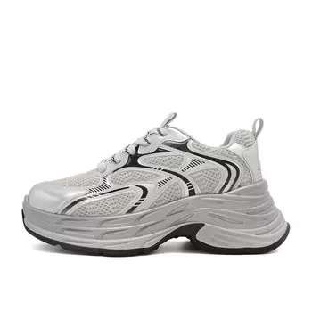 Кроссовки женские толстые низкие Belle, розовый