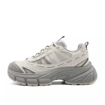 Кроссовки женские толстые низкие Belle, серый