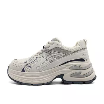 Кроссовки женские толстые низкие Belle, серый