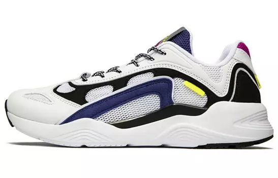 Кроссовки женские толстые низкие белые/черные Xtep