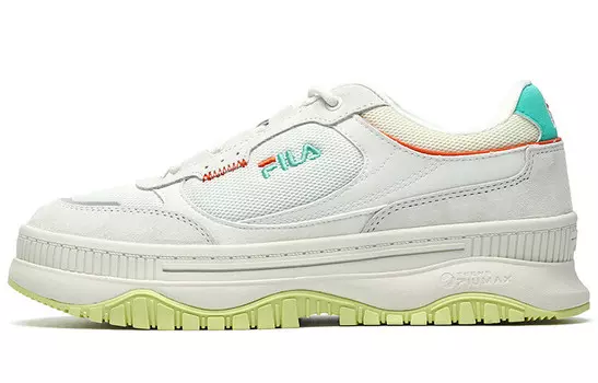 Кроссовки женские толстые низкие белые Fila Fusion