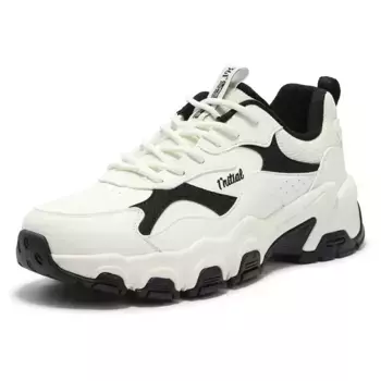 Кроссовки женские толстые низкие белый/черный 361°