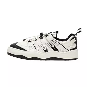 Кроссовки женские толстые низкие белый, черный Karlie Keller