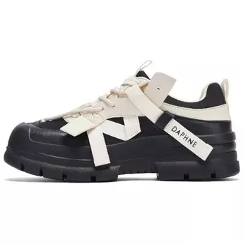 Кроссовки женские толстые низкие белый Daphne