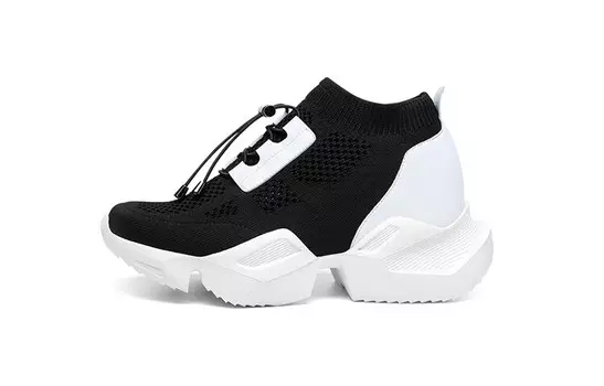 Кроссовки женские толстые низкие белый He Jinchang