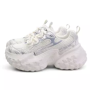 Кроссовки женские толстые низкие бежево-серый Deerway