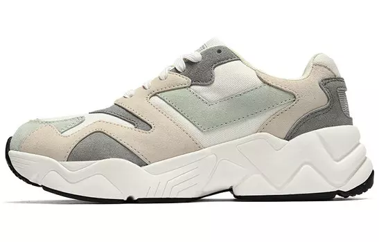 Кроссовки женские толстые низкие бежевые, белые, зеленые, серые Pony