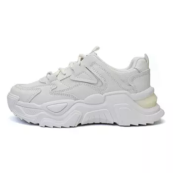 Кроссовки женские толстые низкие бежевый Deerway