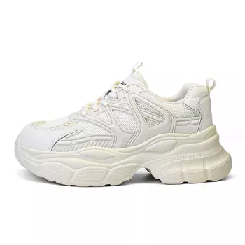 Кроссовки женские толстые низкие бежевый Deerway