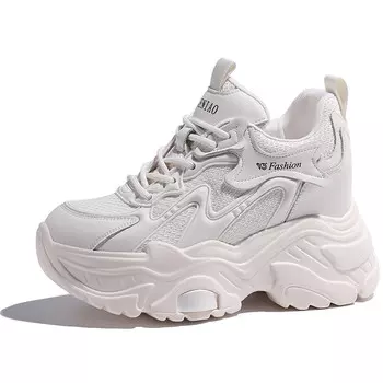 Кроссовки женские толстые низкие бежевый Egger Bird