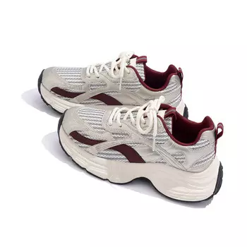 Кроссовки женские толстые низкие бежевый Huanqiu