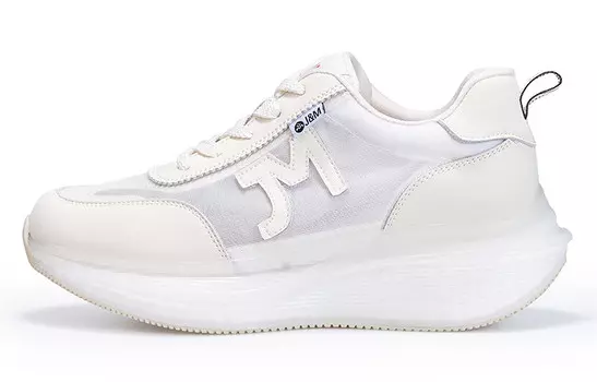 Кроссовки женские толстые низкие бежевый Joy&Mario