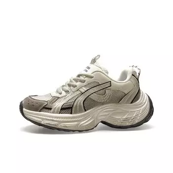 Кроссовки женские толстые низкие бежевый Stur Ysn