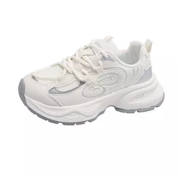 Кроссовки женские толстые низкие Bingo Duck, белый