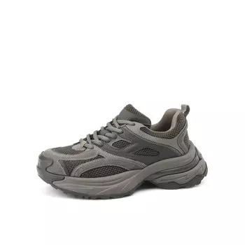 Кроссовки женские толстые низкие Boerdiqi, цвет Coffee