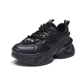 Кроссовки женские толстые низкие Bull Charm, черный