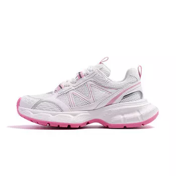 Кроссовки женские толстые низкие Burgely, цвет White Gray