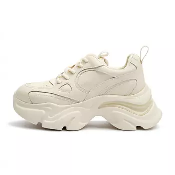 Кроссовки женские толстые низкие Central&Kitty, черный