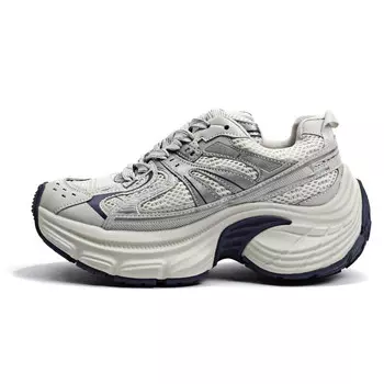 Кроссовки женские толстые низкие Central&Kitty, цвет Smoke Gray