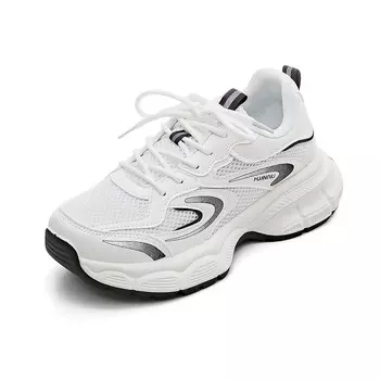 Кроссовки женские толстые низкие черный Huanqiu