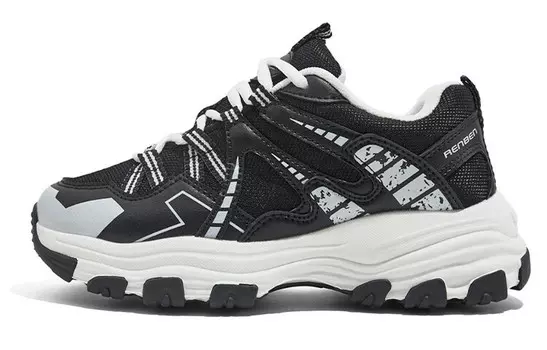 Кроссовки женские толстые низкие черный Renben