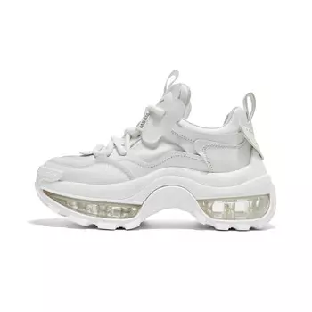 Кроссовки женские толстые низкие Cherykally, белый