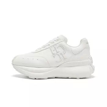 Кроссовки женские толстые низкие Cherykally, серый