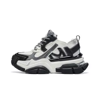 Кроссовки женские толстые низкие Cherykally, серый