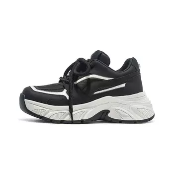 Кроссовки женские толстые низкие Coup De Foudre, черный