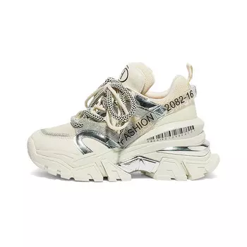 Кроссовки женские толстые низкие Coup De Foudre, черный