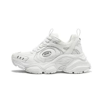 Кроссовки женские толстые низкие Coup De Foudre, серебряный