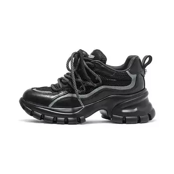 Кроссовки женские толстые низкие Coup De Foudre, черный