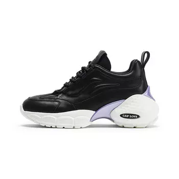 Кроссовки женские толстые низкие Coup De Foudre, черный