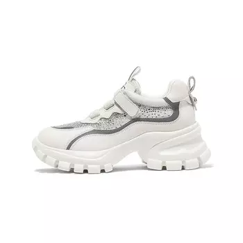 Кроссовки женские толстые низкие Coup De Foudre, белый