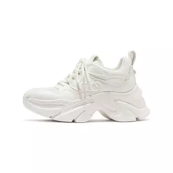 Кроссовки женские толстые низкие Coup De Foudre, хаки