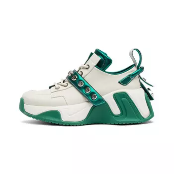 Кроссовки женские толстые низкие Coup De Foudre, зеленый