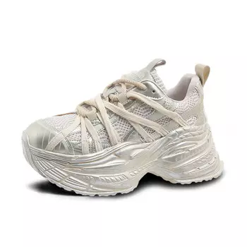 Кроссовки женские толстые низкие Craftsman Gang, цвет Champagne