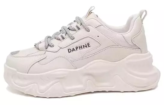 Кроссовки женские толстые низкие Daphne, бежевый