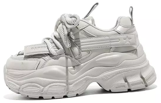 Кроссовки женские толстые низкие Daphne, черный