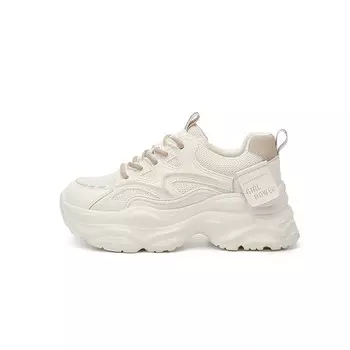 Кроссовки женские толстые низкие Daphne, цвет Apricot