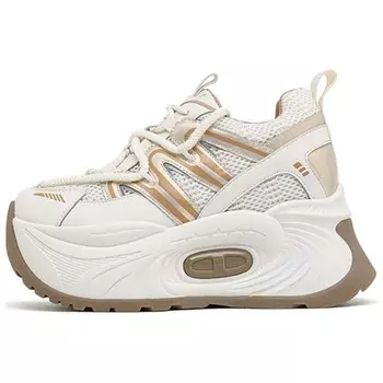 Кроссовки женские толстые низкие Daphne, цвет Silver Gray