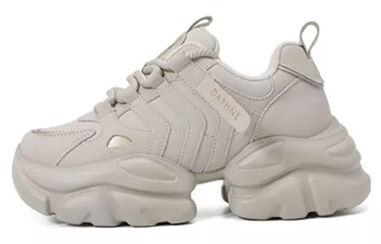 Кроссовки женские толстые низкие Daphne, серый