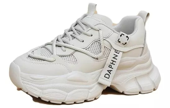 Кроссовки женские толстые низкие Daphne, серый
