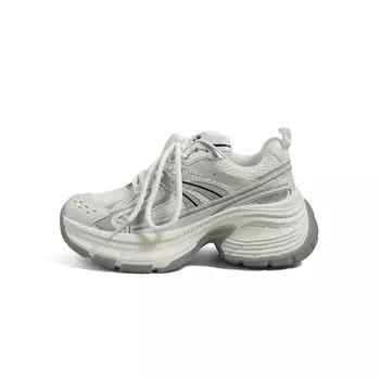 Кроссовки женские толстые низкие Dolin Collection, цвет 9180-13 Champagne Gold