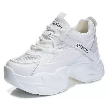 Кроссовки женские толстые низкие Egger Bird, белый