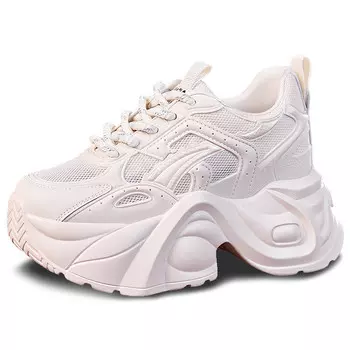 Кроссовки женские толстые низкие Egger Bird, бежевый